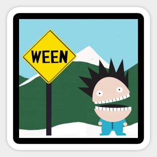 Ween Boogish In South Park Sticker